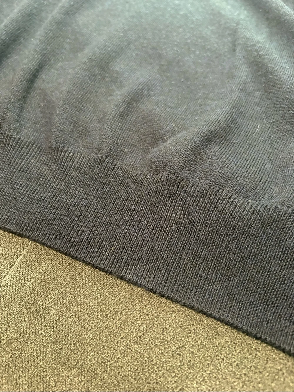 Vintage Joseph Abboud Navy Merino Wool Turtleneck Sweater